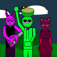 Sprunki Mighti But Human img